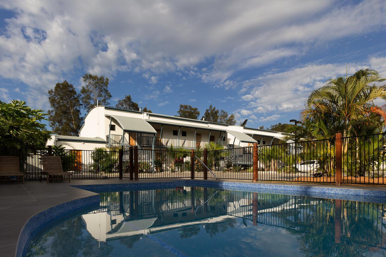 Novena Palms Motel Brisbane Eksteriør billede